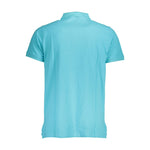 Norway 1963 Blue Cotton Men Polo Shirt