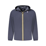 K-WAY Blue Polyamide Men Jacket