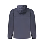 K-WAY Blue Polyamide Men Jacket