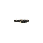 Valentino Garavani Leather VLogo Bracelet