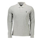U.S. POLO ASSN. Gray Cotton Polo Shirt