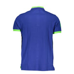Scuola Nautica Blue Cotton Polo Shirt
