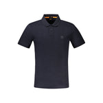 Hugo Boss Blue Cotton Polo Shirt
