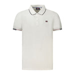 Norway 1963 White Cotton Men Polo Shirt