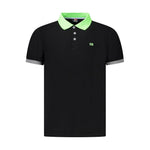 Norway 1963 Black Cotton Men Polo Shirt