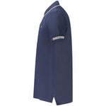 Norway 1963 Blue Cotton Men Polo Shirt