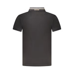 Guess Jeans Black Cotton Polo Shirt