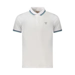 Guess Jeans White Cotton Men Polo Shirt