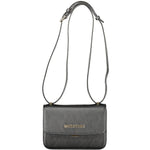 Mario Valentino Black Polyethylene Women Handbag