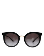 Dolce & Gabbana Black Transparent Trim Round DG4371-F Eyewear Sunglasses
