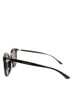 Dolce & Gabbana Black Transparent Trim Round DG4371-F Eyewear Sunglasses