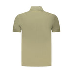 Hugo Boss Green Cotton Men Polo Shirt