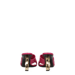 Dolce & Gabbana Pink Leather Platforms
