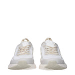 Veja White Fabric Athletic Sneakers