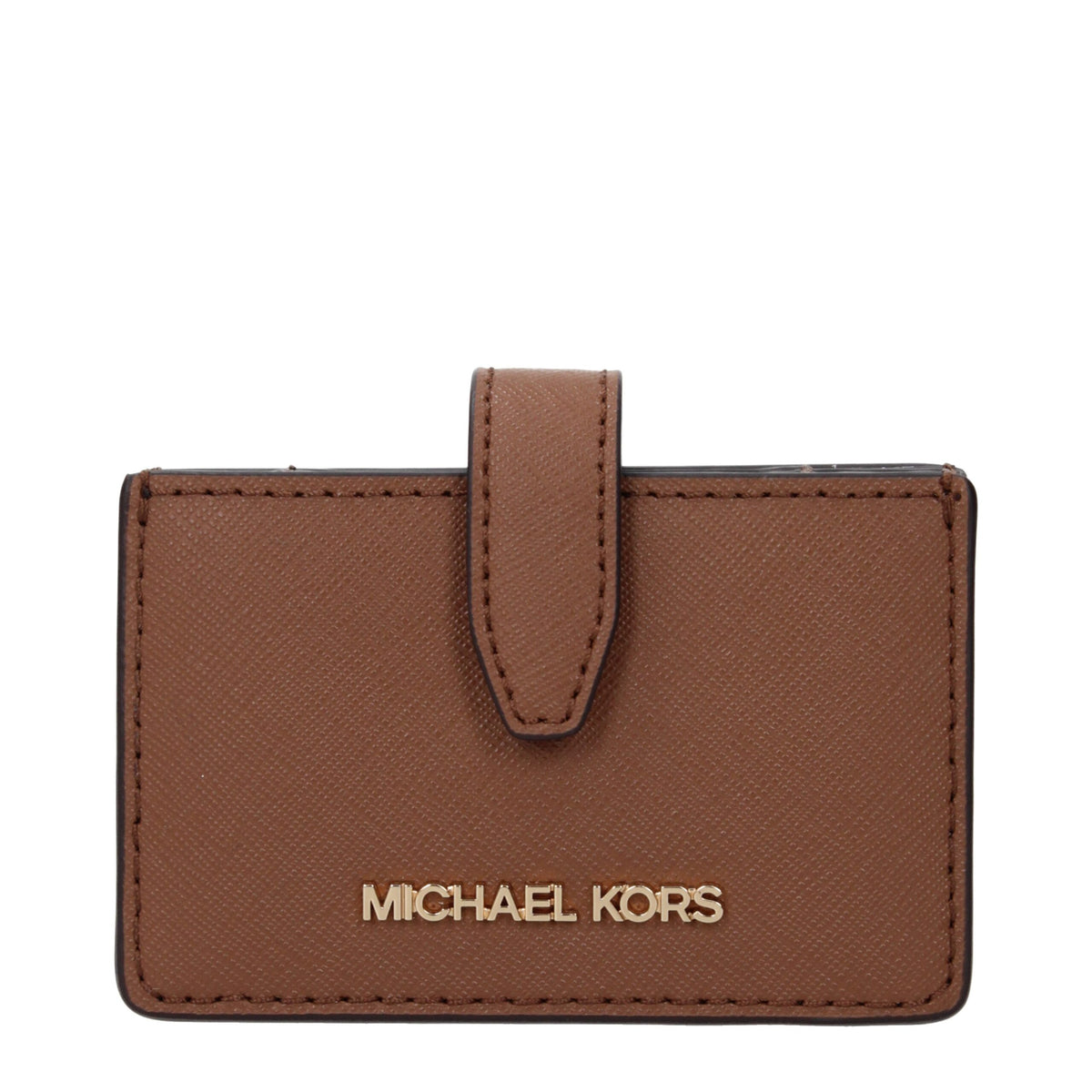 Michael Kors Brown Leather Cardholders