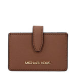 Michael Kors Brown Leather Cardholders