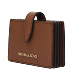 Michael Kors Brown Leather Cardholders