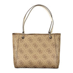 Guess Jeans Beige Polyethylene Women Handbag