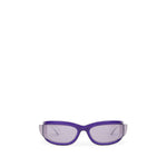 Bottega Veneta Purple Acetate Sunglass