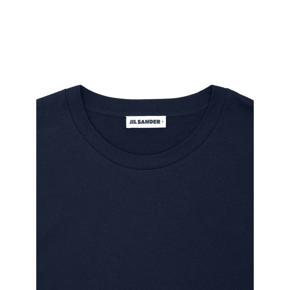 Jil Sander Blue Cotton Long