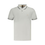 Hugo Boss Gray Cotton Polo Shirt