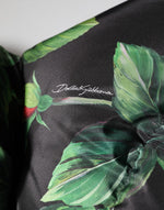 Dolce & Gabbana Multicolor Floral Puffer Coat Full Zip Jacket