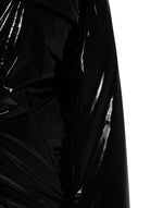 Dolce & Gabbana Polyester Black Quilted Puffer CoatJacket