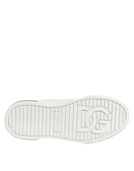 Dolce & Gabbana Black White Leather Portofino Sneaker Shoes