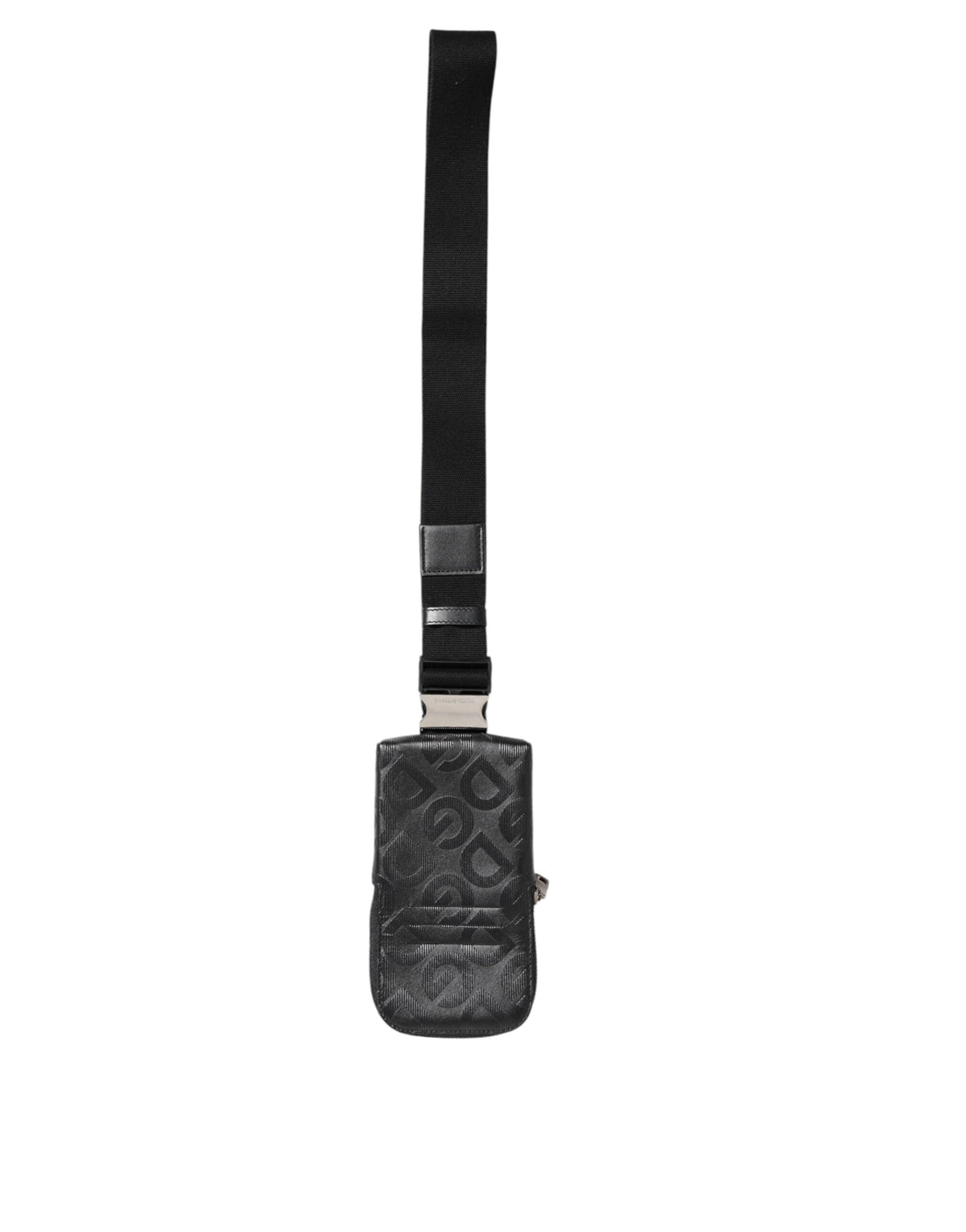 Dolce & Gabbana Gray DG Logo Mania Purse Phone Belt Waist Men Borse Bag