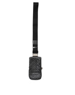 Dolce & Gabbana Gray DG Logo Mania Purse Phone Belt Waist Men Borse Bag