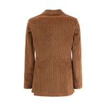 Lardini Double-breasted corduroy Blazer