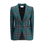 Alexander McQueen Check patterned Blazer