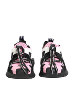 Dolce & Gabbana Pink Mesh Sorrento Trekking Sneakers Shoes
