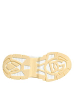 Dolce & Gabbana Multicolor Leather Airmaster Low Top Sneakers Shoes