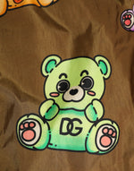 Dolce & Gabbana Brown Multicolor Teddy Bear Men Shorts Swimwear
