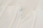 Dolce & Gabbana White Cotton Corset Stretch TopT-shirt