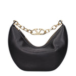 Valentino Garavani Black Leather Handbags