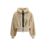 PINKO Faux fur bomber Jacket
