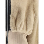 PINKO Faux fur bomber Jacket