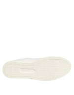 Dolce & Gabbana White Leather Sacre Heart Patch SneakersShoes