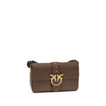PINKO Love leather Shoulder Bag