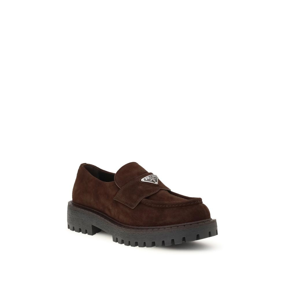 Prada Suede Loafers
