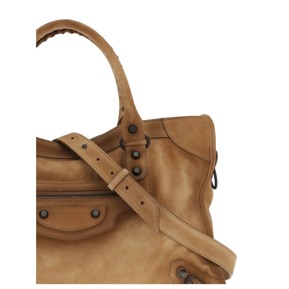 Balenciaga Suede Le City medium Handbag