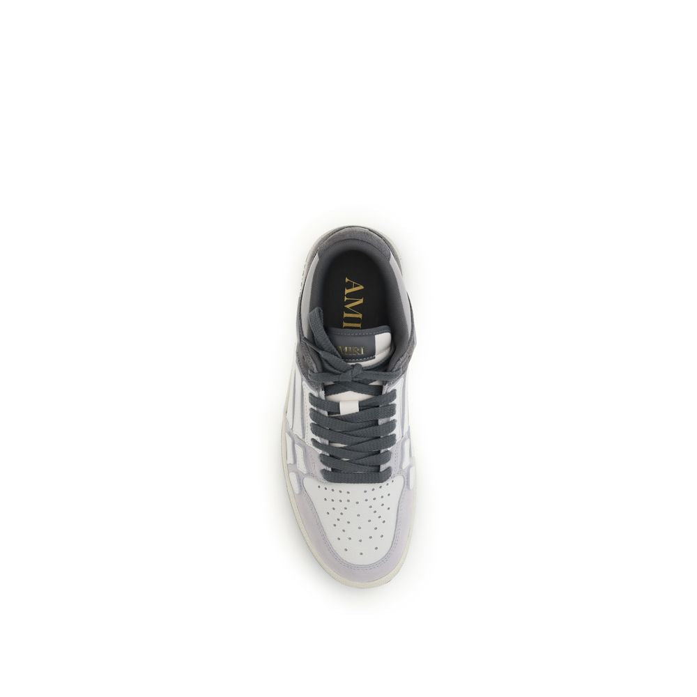 Amiri Distressed Skel Top Low Sneakers