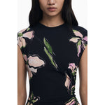 Desigual Black Cotton Women Dress