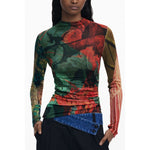 Desigual Green Viscose Women Sweater