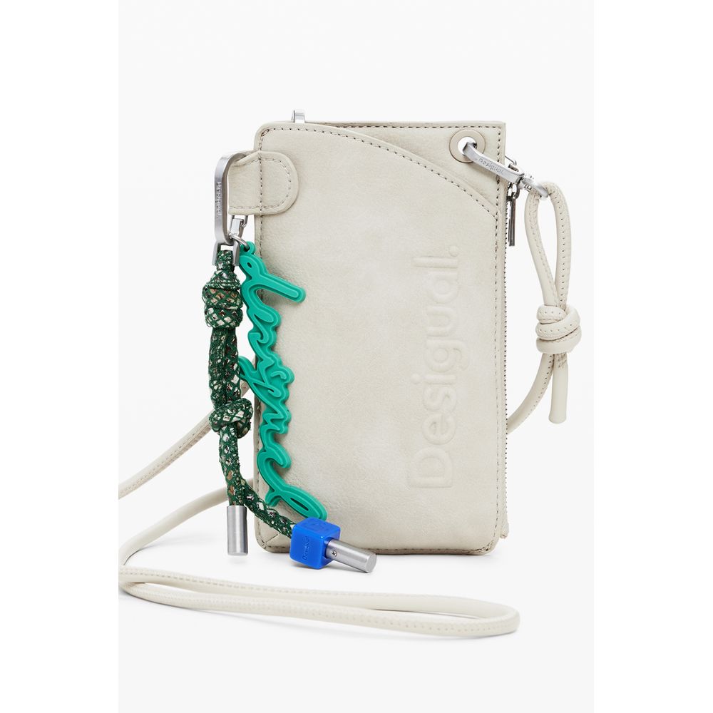 Desigual Beige Polyethylene Women Wallet