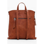 Desigual Brown Polyethylene Women Mini Backpack