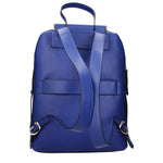 Piquadro Blue Leather Backpacks