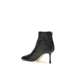 Francesco Russo Leather Ankle Boots